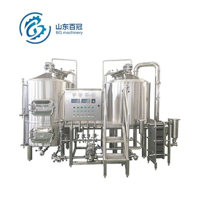 چگونه می توان مشخصات دما را در تجهیزات دم کردن 30BBL تنظیم کرد؟